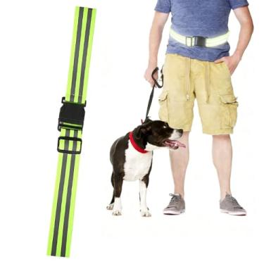 Imagem de Faixa Refletiva Para Caminhada Noturna | Faixa de Segurança Elástica e Ajustável - Equipamento de Caminhada Reflectante de Segurança com Alta Visibilidade | para Corredores Noturnos Homens Passeio ao