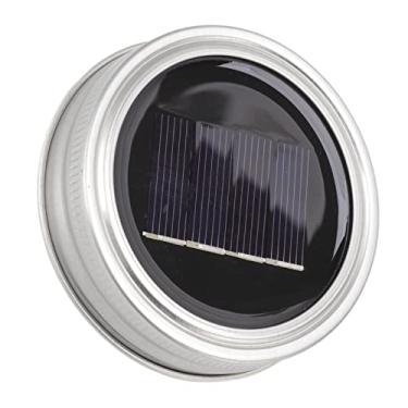 Imagem de Zerodis Luzes de Frasco de Pedreiro Solar Com Tampa Luzes de Corda Internas Lâmpadas de Corda de Fadas Solares Com Quentes Adequadas para Festas de Casamento Internas Ao Ar Livre Churrascos