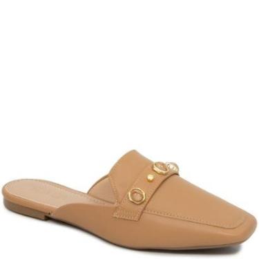 Imagem de Mule Bico Quadrado Pedraria Sapato Show 821416266-Feminino