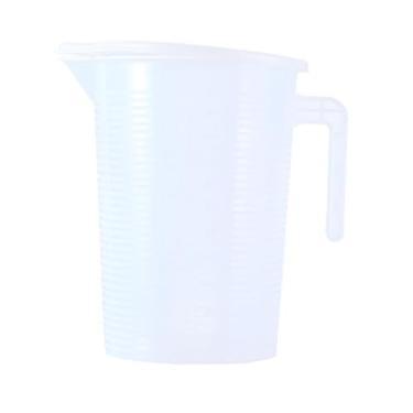 Imagem de Generic Copo medidor ao calor com marcações em ambos os lados, utensílio de cozinha para medir líquidos como leite, farinha e óleo, 5000ml