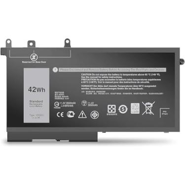 Imagem de Bateria 3DDDG 80JT9 3VC9Y compatível com Dell Latitude 5280 5288 5480 5490 5580 5590 5491 5591 5488 5495 3520 3530 Series 080JT9 03VC9Y