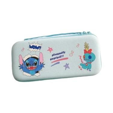 Imagem de Estojo Protetor Para Nintendo Switch OLED Cinnamoroll Stitch Kitty Kur