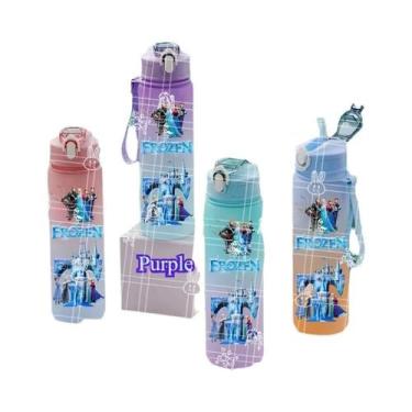 Imagem de Garrafa De Água Congelada De Grande Capacidade 750ML Com Impressão De 