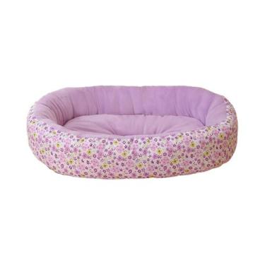 Imagem de Cama Floral Macia Para Cães, Para Bulldog Francês E Chihuahua, Almofad