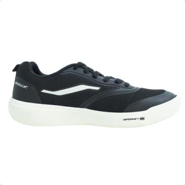 Imagem de Tenis Street Masc Street Hiperflex Hf600pu, Preto, Preto, 39