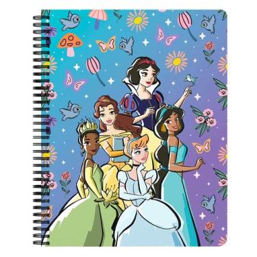 Imagem de Caderno Universitário 1M Feminino Princesas 7071802104 - Culturama, UN