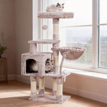 Imagem de Torre para Gatos Heybly Muchroom con Juguete para Gatos de Interior Be