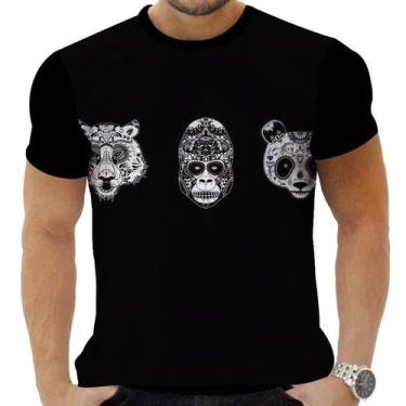 Imagem de Camiseta Camisa Personalizada Animal Panda Urso Óculos 5 - OBDS, GG