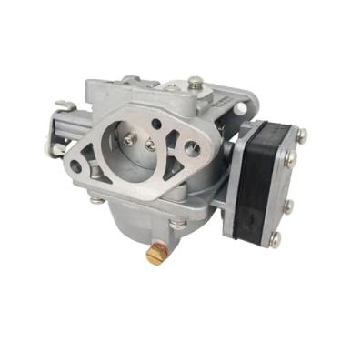Imagem de Carburador de motor de popa, compatível com Yamaha 2 tempos 6HP 8HP 6G1-14301-01 6N0-14301-10 6N0-14301-20 6G1-14301-01