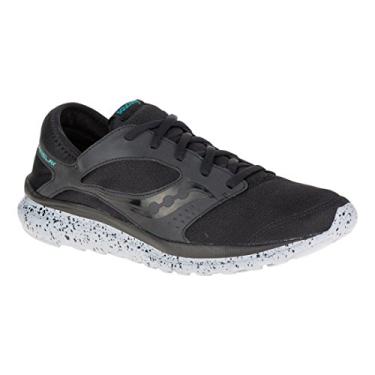 Imagem de Saucony Tênis de corrida masculino Kineta Relay, Preto/azul, 12