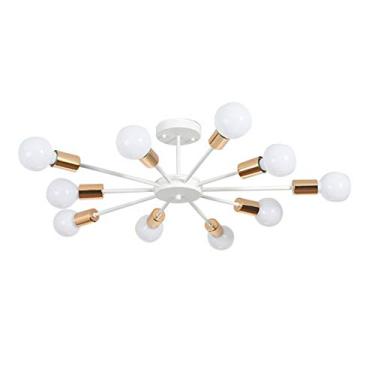 Imagem de Lustre de teto moderno KCO Modo Lighting com 10 lâmpadas, estilo industrial (10 lâmpadas)