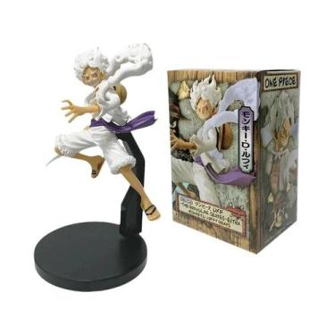 Imagem de Figura De Ação Gear 5 Deus Do Sol Nika One Piece Luffy Modelo PVC Deco