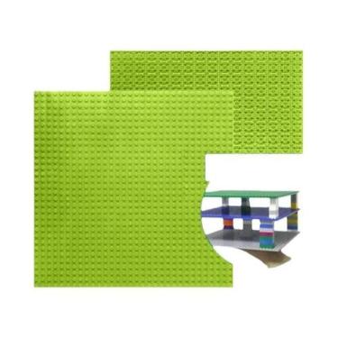 Imagem de Placas De Base Dupla Face 32x32 Para Blocos De Montar DIY Compatíveis 