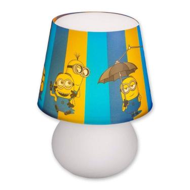 Imagem de Abajur Luminária Micro Lampe Led Decoração Minions Colorido