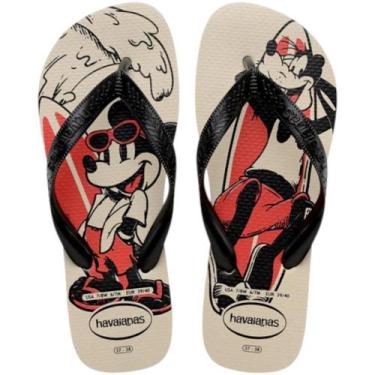 Imagem de Chinelo Feminino Havaianas REF: TOP DISNEY, Bege palha, 35