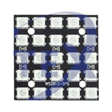 Imagem de Módulo De Matriz LED RGB WS2812 5050 4x4 8x8 16x16 Para Arduino, Lâmpa