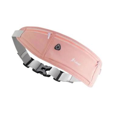 Imagem de Bolsa De Cintura Impermeável Unissex Preta Para Corrida, Fanny Pack Es