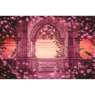 Imagem de Fundo Fotográfico Castelo Fantasia De Princesa 2,60X1,50