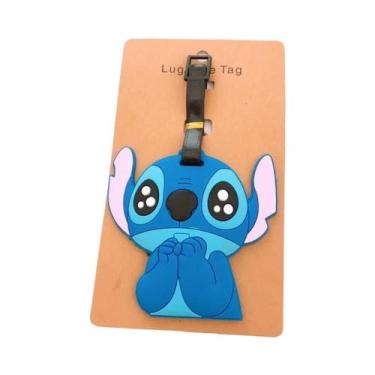 Imagem de Etiqueta De Bagagem Disney Anime Stitch Fofa, Suporte De Identificação