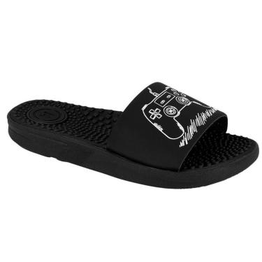Imagem de Chinelo Slide Molekinho Video Game Infantil Menino 2421.222 2421222-Masculino
