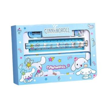 Imagem de Conjunto De Material Escolar Sanrio Kuromi Cinnamoroll Melody Para Cri