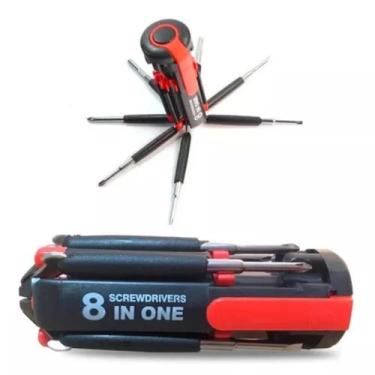 Imagem de Lanterna com ferramentas 8 em 1 - bazar do saara