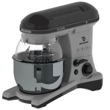 Imagem de Batedeira Planetária Braesi Eclair Bp-500 Cor Preta 5l 10 Velocidades Freq. 50-60hz Bivolt B18194