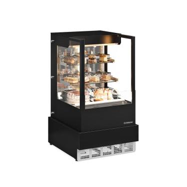 Imagem de Vitrine Refrigerada Gelopar Aberta Dupla Função Conveniência GGEA-070 Preta - 220V