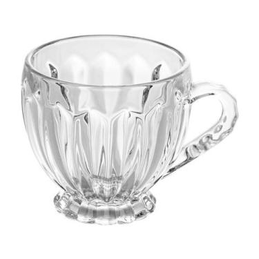 Imagem de XICARA DE CRISTAL RENAISSANCE 200ml - LYOR, Transparente, 1 unidade
