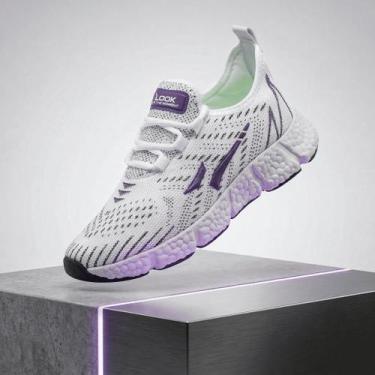 Imagem de Tenis Feminino Olimp Max Ultra Academia Look Shoes, Branco, 37