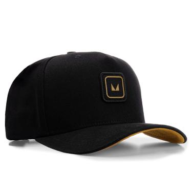 Imagem de Boné Trucker Concept Preto com Amarelo MVCK-Masculino