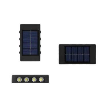 Imagem de Lâmpada De Parede LED Solar À Prova d'Água Para Exterior, Iluminação S