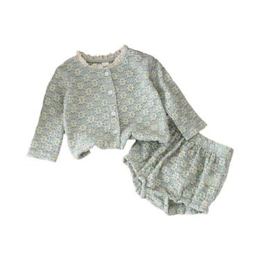 Imagem de Conjunto De Body Para Bebê Com Bordado Floral Estilo Europeu De Verão 