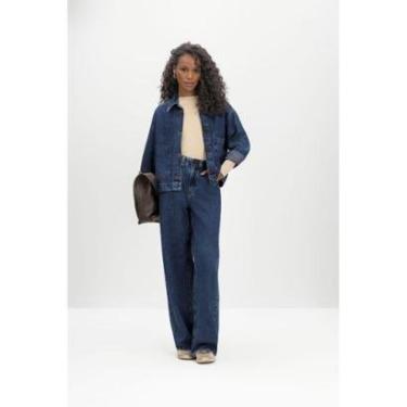 Imagem de Jaqueta jeans feminina Essendi - Azul-Feminino