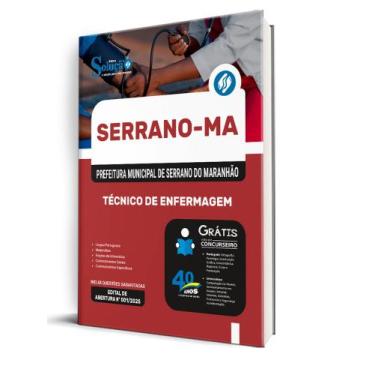 Imagem de Apostila Prefeitura de Serrano do Maranhão-MA - Técnico em Enfermagem 