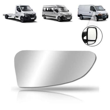 Imagem de Refil lente espelho retrovisor master braço curto 2005 a 2013 master 2