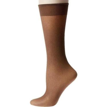 Imagem de Meia lupo 3/4 mini-lu loba fio 20 05510-001, Cacao, UN