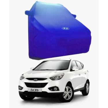 Imagem de Capa de Carro Hyundai Ix35Tecido  Lycra Premium - Cadilhe Capas, Azul 