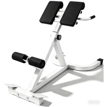 Imagem de ComMax Banco de hiperextensão para cadeira romana, máquina de exercício ajustável nas costas, equipamento de ginástica em casa para abdômen e glúteos