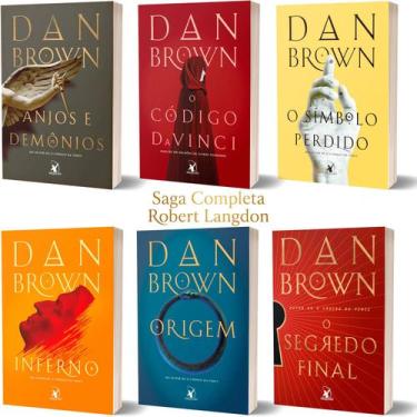 Imagem de Kit Saga Robert Langdon Vol 1-6: Anjos Demônios + Código Da Vinci + Sí