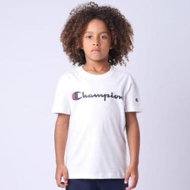 Imagem de CAMISETA CHAMPION INFANTIL SCRIPT LOGO INK-Masculino