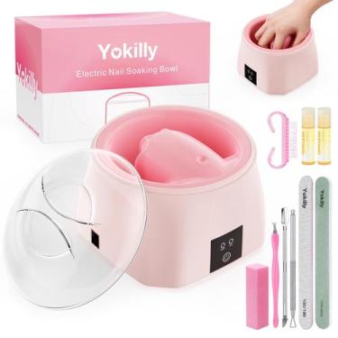 Imagem de Taça de imersão para unhas Yokilly aquecida 50% mais rápida elétrica 3