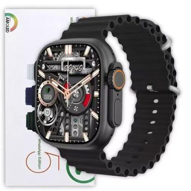Imagem de Smartwatch Watch Ultra 5 Plus 49mm Relógio Inteligente Nfc Super Amole