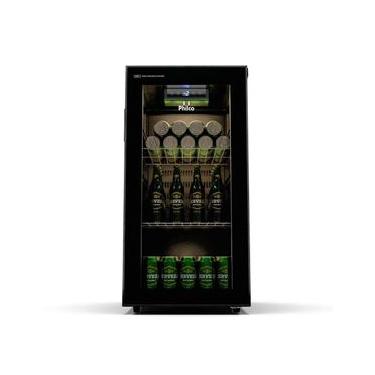 Imagem de Cervejeira 3 em 1 PCV09A 96L Porta de Vidro Triplo Preto 110V Philco