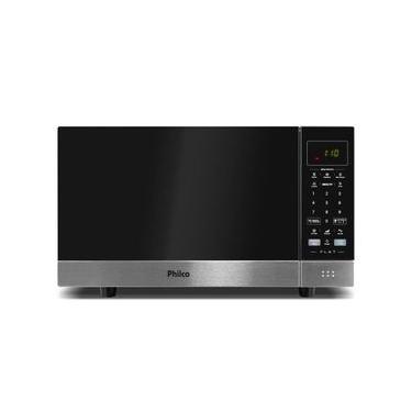 Imagem de Micro-ondas de Bancada Philco PMO30F 28L 1100W Flat Preto Espelhado 110V
