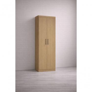 Imagem de Armário Multiuso Moderno 2 Portas com 4 Prateleiras 60cm Amadeirado Atacama Aramóveis