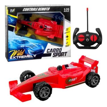 Imagem de Carrinho De Controle Remoto Sem Fio Fórmula 1 Recarregável  - Barcelon