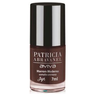 Imagem de Esmalte Cremoso Patricia Abravanel  Cor:Marrom Moderno,7ML - Jequiti
