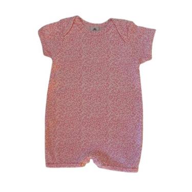 Imagem de Macacão Bebê Feminino Curto Oncinha Piu Blu, Rosa, G