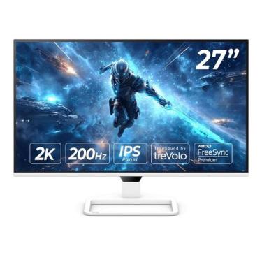 Imagem de Monitor Gamer BenQ EW270Q de 27" IPS 2K HDMI 200Hz 90% P3 5W x 2 Alto-